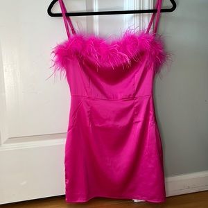 Start Of Something Mini Dress Pink. White Fox, size S